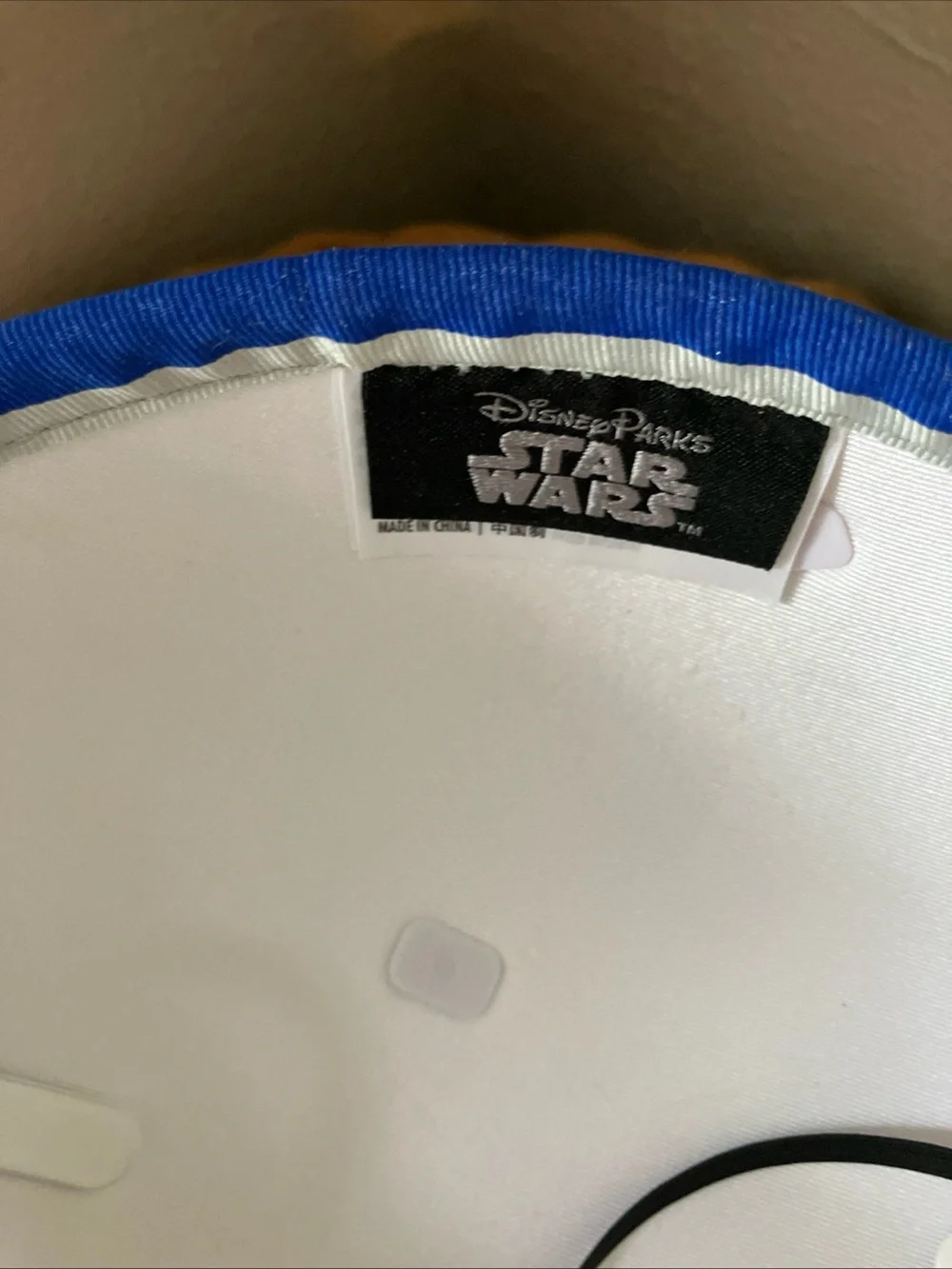Disney Parks Star Wars R2-D2  Unisex Ear Hat Elastic Chin Strap Youth Size
